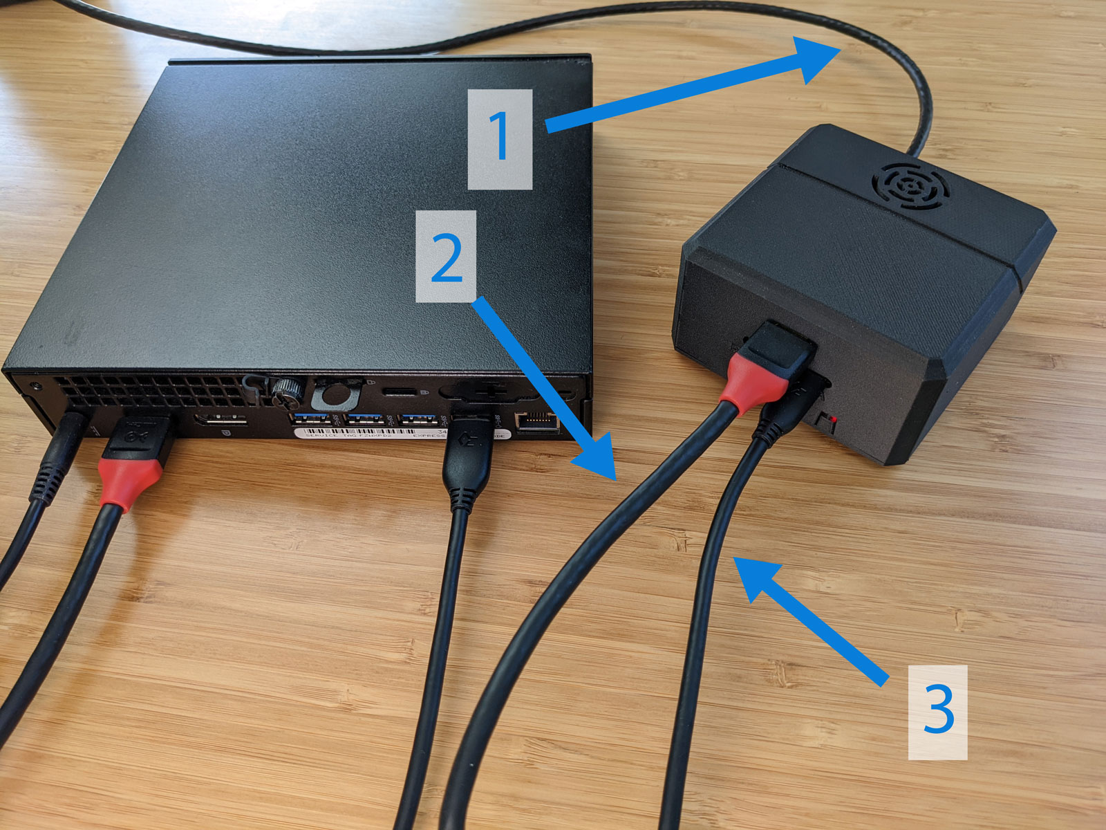 Photo of TinyPilot Voyager 2 cables